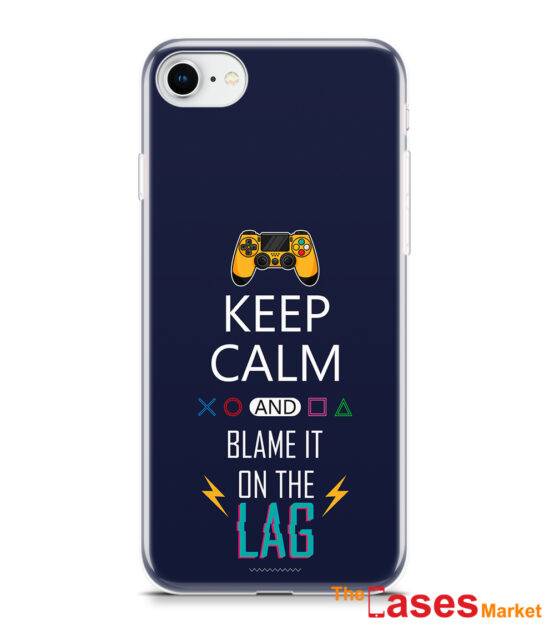 capa telemovel keep calm and blame it on the lag