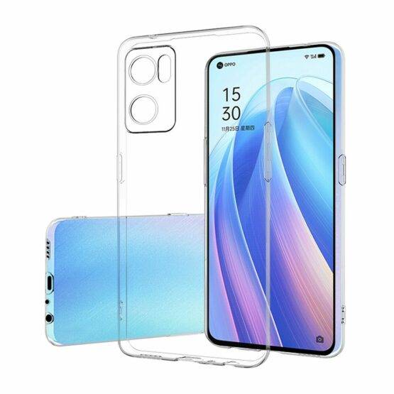 capa silicone transparente oppo reno 7