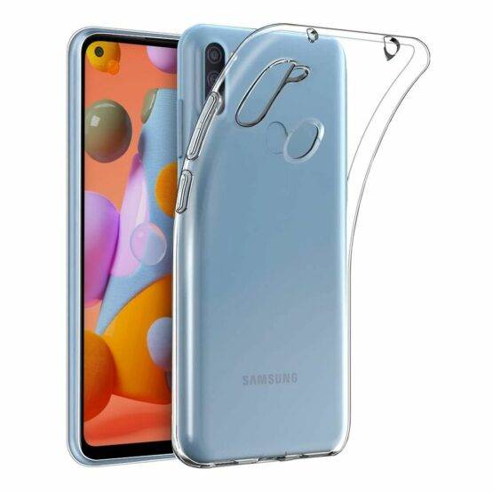 capa silicone transparente samsung a11