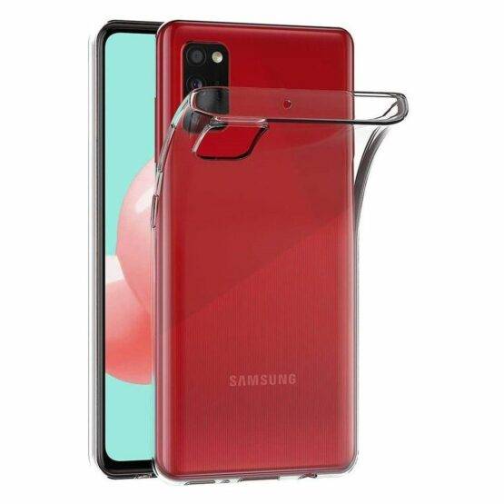 capa silicone transparente samsung a41
