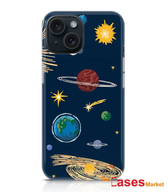 capa telemovel silicone planetas