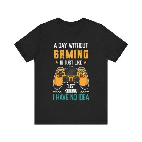 t-shirt a day without gaming