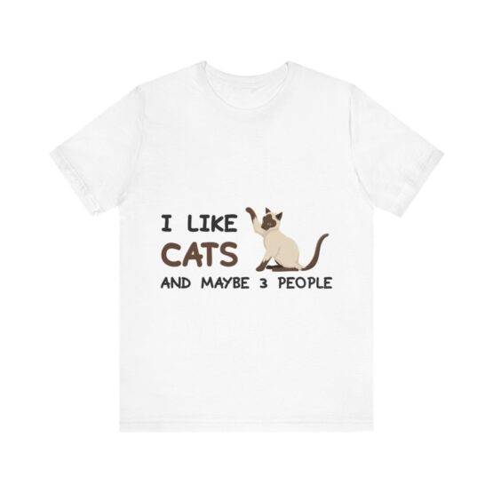 t-shirt i like cats