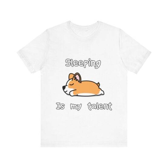 t-shirt sleeping is my talent