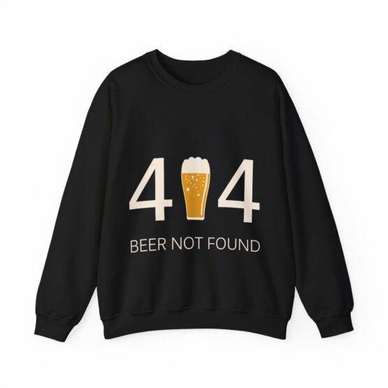 camisola sweat 404 beer not found (3)
