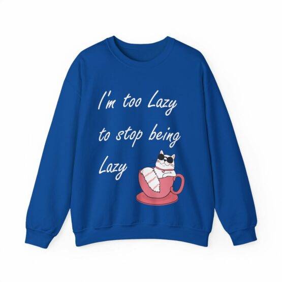 camisola sweat im to lazy (2)
