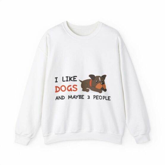 camisola sweat like dogs and maybe 3 people