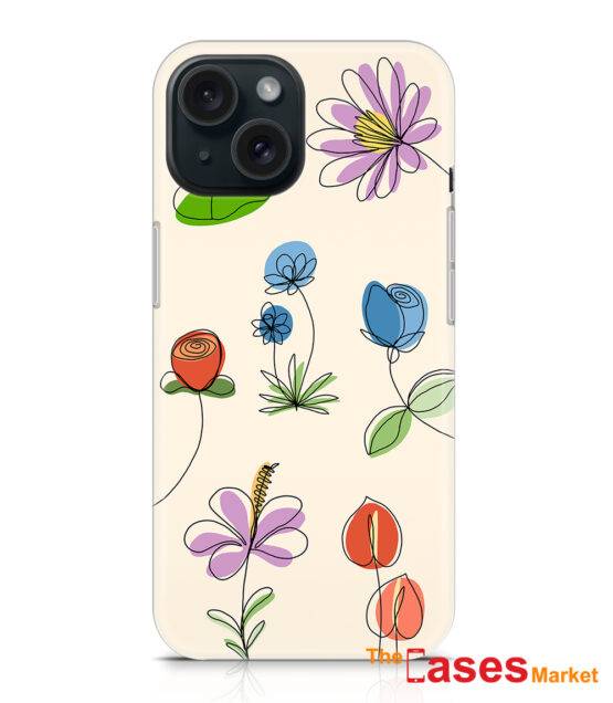 capa silicone iphone flores 10
