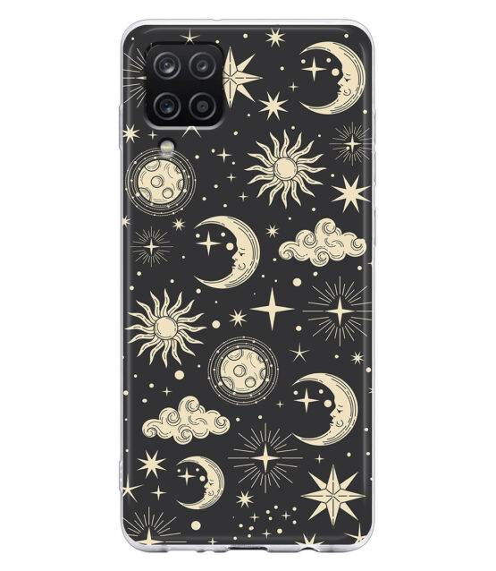 Capa silicone Samsung A12 Céu e Estrelas