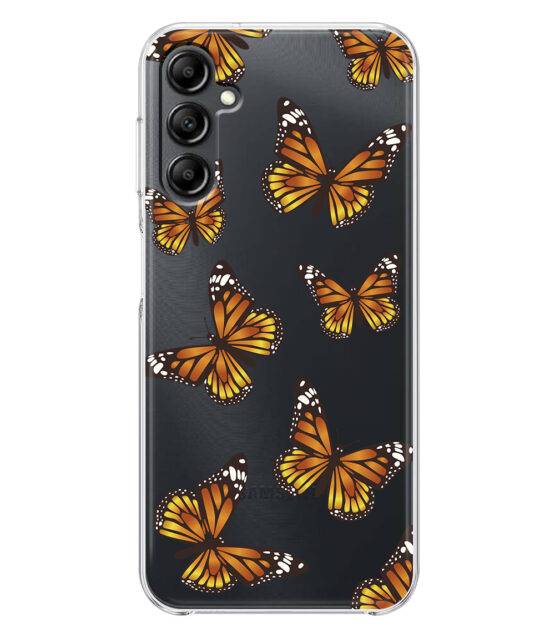 Capa transparente Samsung A13 5G / Samsung A04s com Borboletas