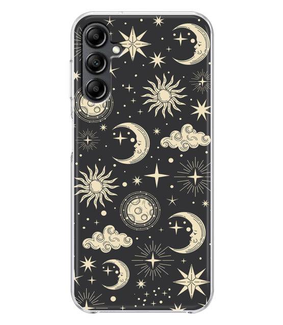 Capa silicone Samsung A14 (4G / 5G) Céu e Estrelas