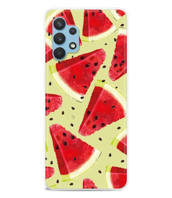 Capa silicone Samsung A32 5G Melancia