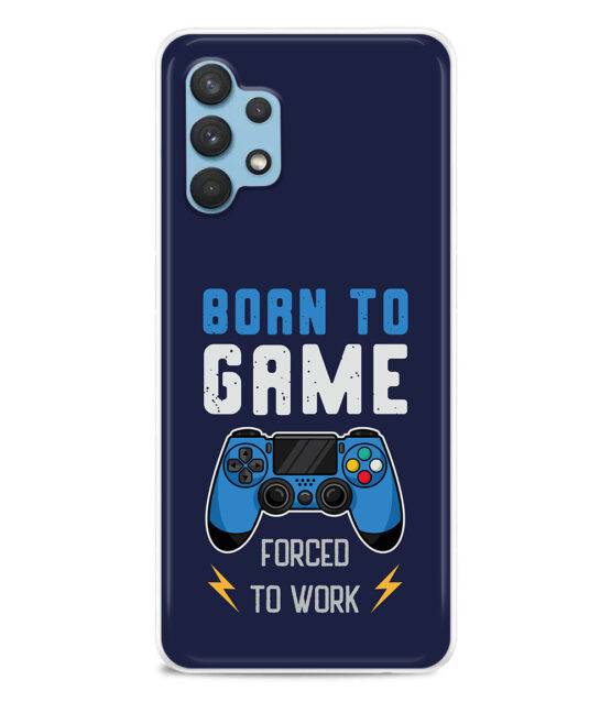 Capa silicone Samsung A32 5G Born to Game