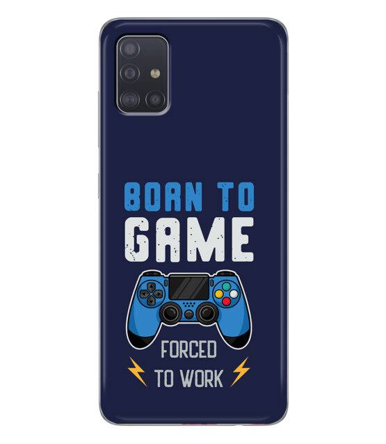 Capa silicone Samsung A51 5G Born to Game