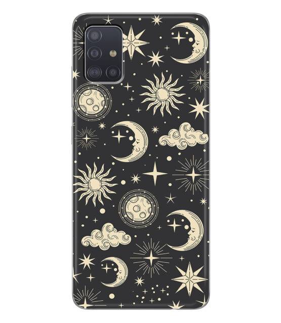 Capa silicone Samsung A51 5G Céu e Estrelas