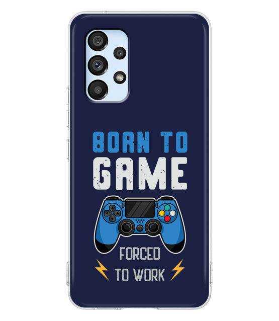Capa silicone Samsung A53 5G Born to Game