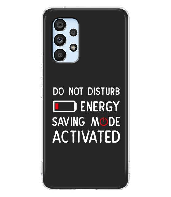 Capa Samsung A53 5G silicone preto Do Not Disturb