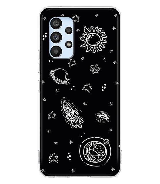 Capa silicone preto Samsung A53 5G Espacial
