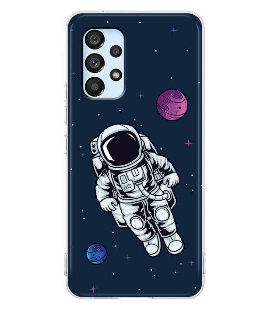Capa silicone Samsung A53 5G Astronauta no Espaço