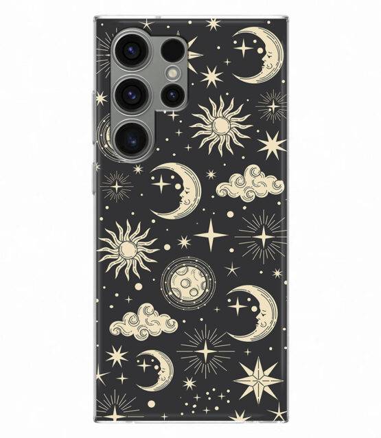 Capa silicone Samsung S24 Ultra Céu e Estrelas