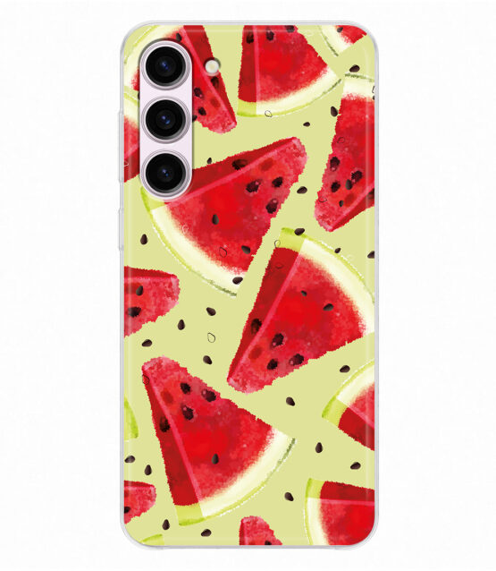 Capa silicone Samsung S23 Melancia