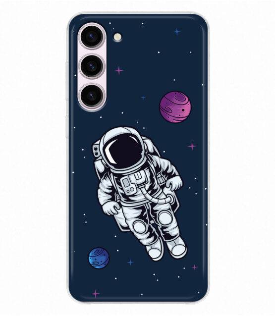 Capa silicone Samsung S23 Astronauta no Espaço