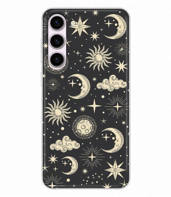 Capa silicone Samsung S23 Céu e Estrelas