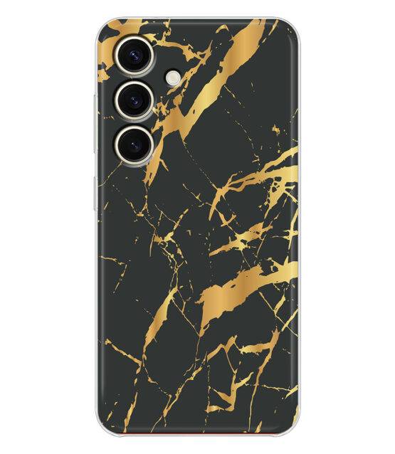 Capa Mármore preto para Samsung S24