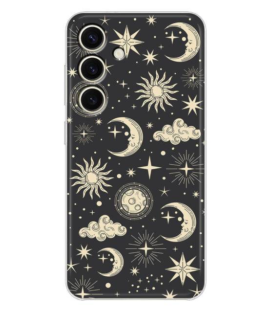 Capa silicone Samsung S24 Céu e Estrelas