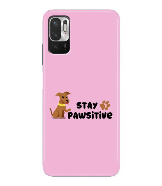 Capa Xiaomi Redmi Note 10 5G / Poco M3 Pro silicone rosa Stay Pawsitive