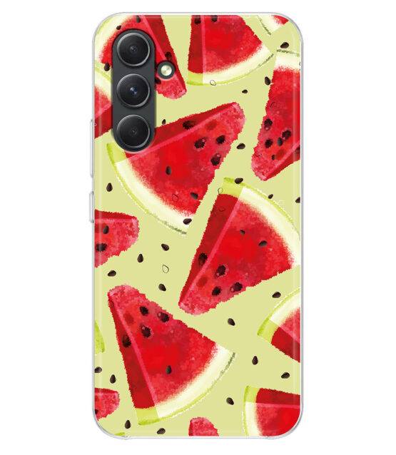 Capa silicone Samsung A54 5G Melancia