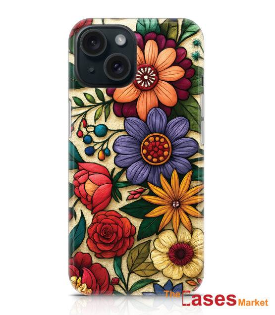 capa telemovel flores 18